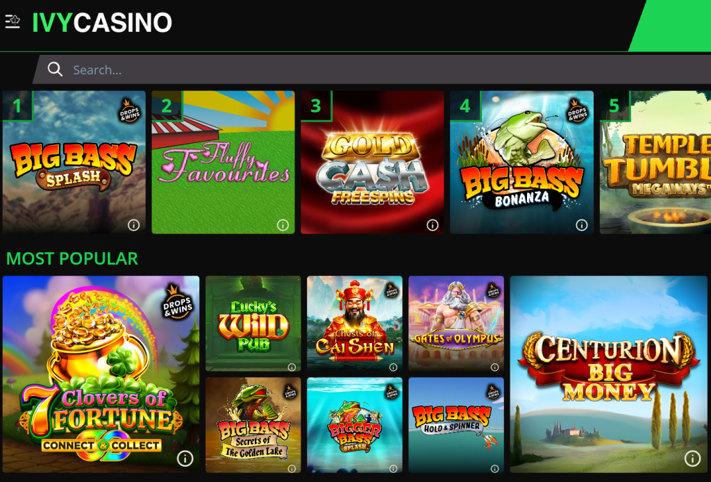 Top new casino sites in UK - ivycasino