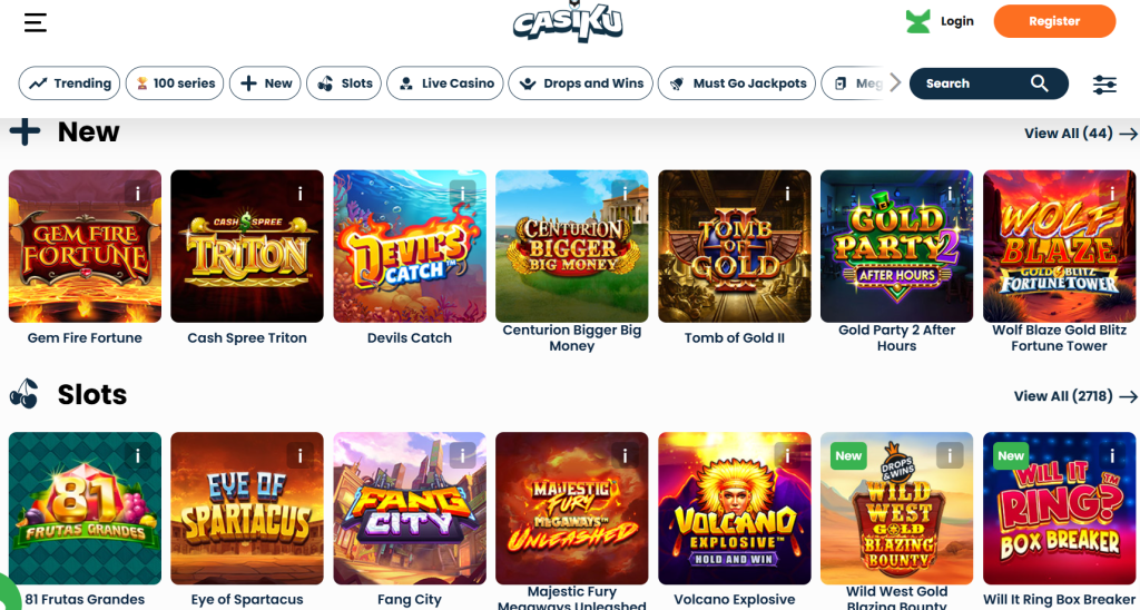 best new casinos in UK - Casiku