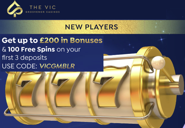 new welcome bonus codes UK - The Vic casino